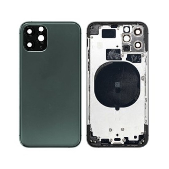 CUBIERTA TRASERA CON FLEXIONAR APPLE IPHONE 11 PRO VERDE